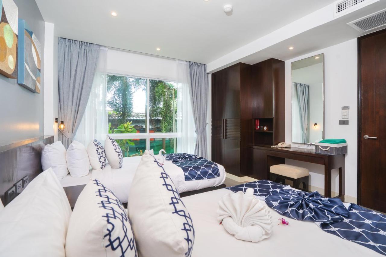 Karon Sea View Beach Apartment Luaran gambar