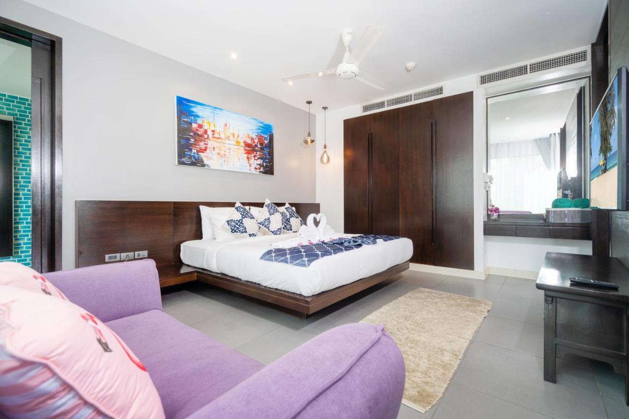 Karon Sea View Beach Apartment Luaran gambar
