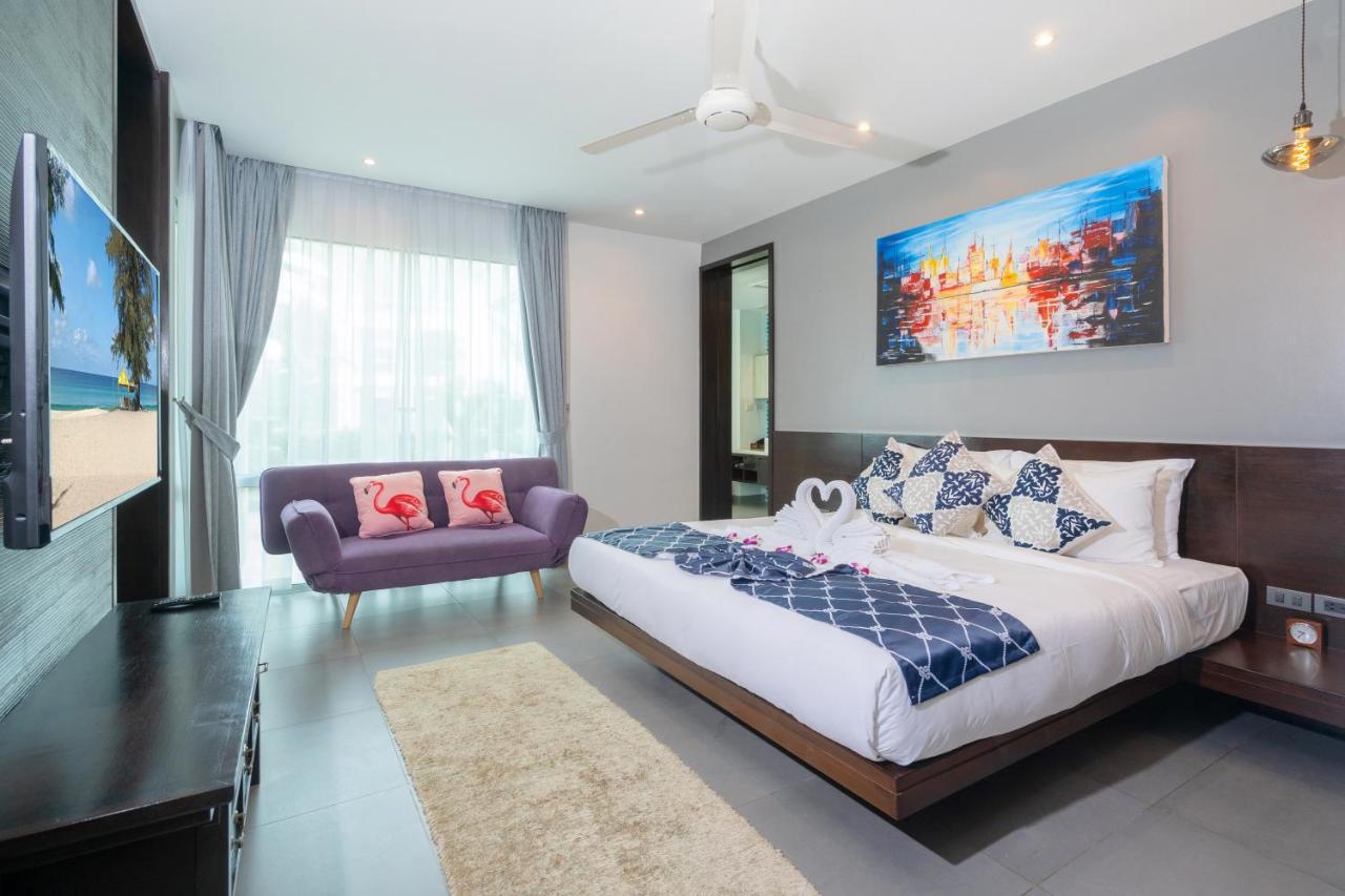 Karon Sea View Beach Apartment Luaran gambar